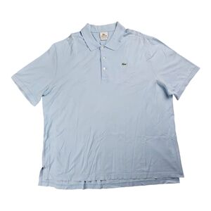 USED Men’s L (9) Sky Blue Classic Pique Lacoste Polo Shirt